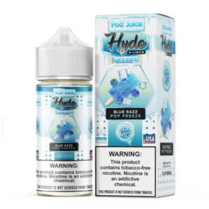 Blue Razz Pop Freeze By Hyde x Pod Juice 55
