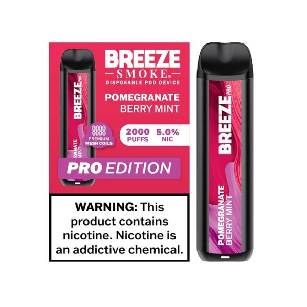 Breeze Pro 2000 Puffs 10pk - Image 16
