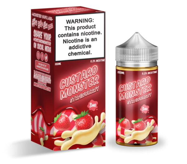 Strawberry By Custard Monster