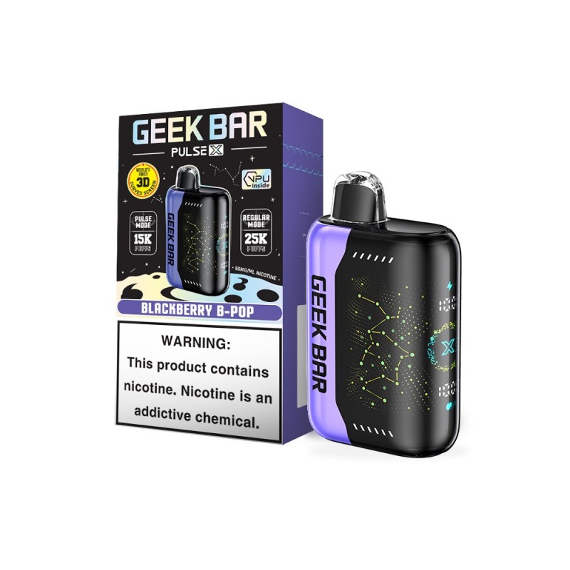 Geek Bar Pulse X 25000 Puffs 5pk - Image 3