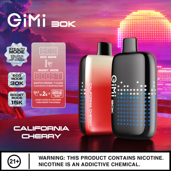 GiMi 30000 Puffs 5pk - Image 4