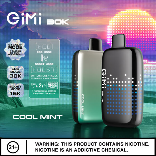 GiMi 30000 Puffs 5pk - Image 6