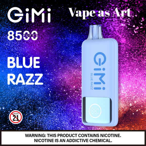 GiMi 8500 Puffs 5pk - Image 2