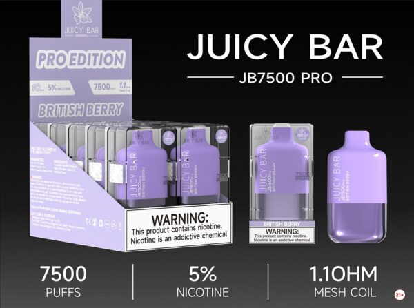 Juicy Bar Pro JB7500 10pk - Image 7
