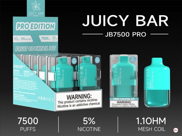 Juicy Bar Pro JB7500 10pk - Image 10
