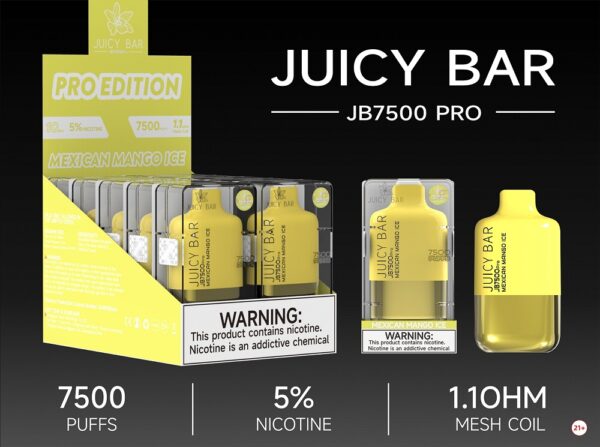Juicy Bar Pro JB7500 10pk - Image 14