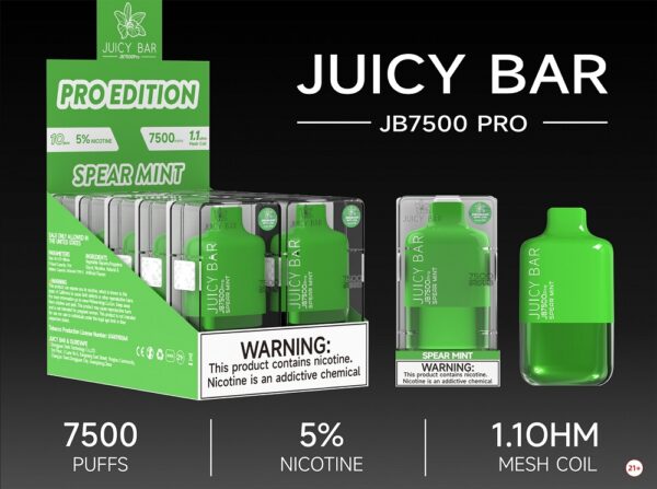 Juicy Bar Pro JB7500 10pk - Image 19