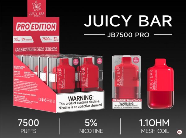 Juicy Bar Pro JB7500 10pk - Image 20