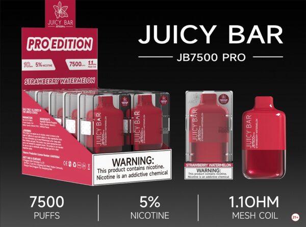 Juicy Bar Pro JB7500 10pk - Image 21