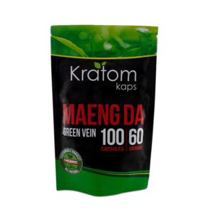 GREEN VEIN MAENG DA BY KRATOM KAPS