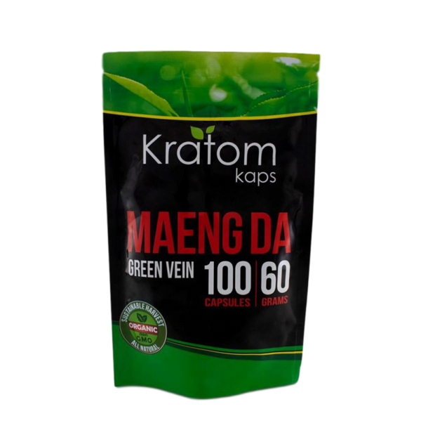 GREEN VEIN MAENG DA BY KRATOM KAPS