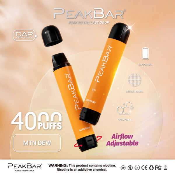 Peak Bar 4000 Puffs 10pk - Image 17