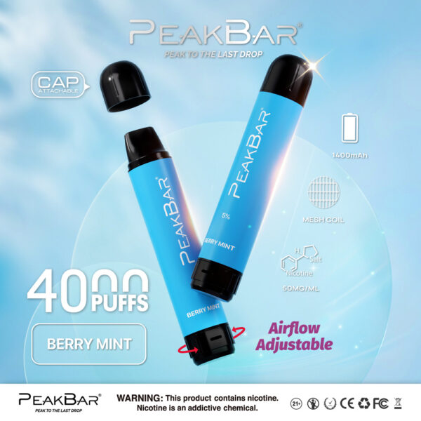 Peak Bar 4000 Puffs 10pk - Image 3