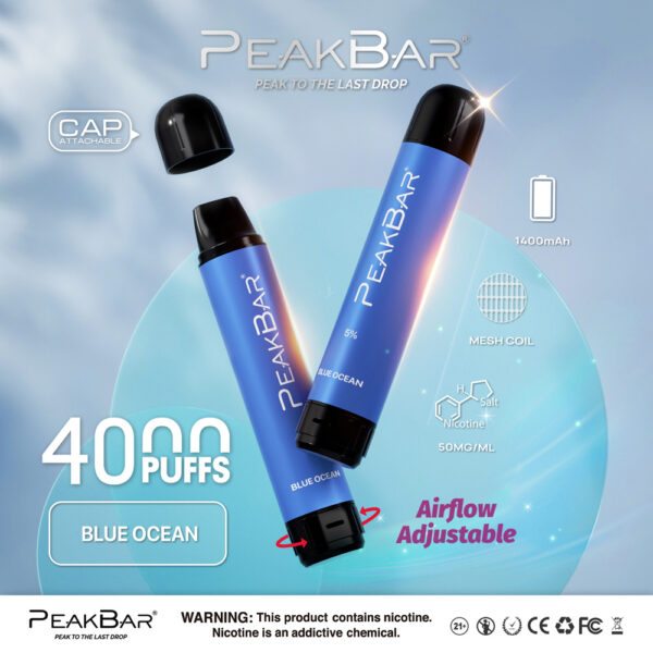 Peak Bar 4000 Puffs 10pk - Image 4