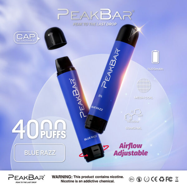 Peak Bar 4000 Puffs 10pk - Image 5