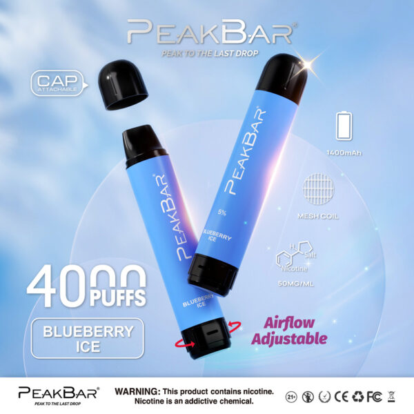 Peak Bar 4000 Puffs 10pk - Image 7