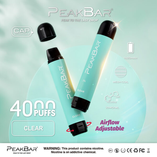 Peak Bar 4000 Puffs 10pk - Image 8