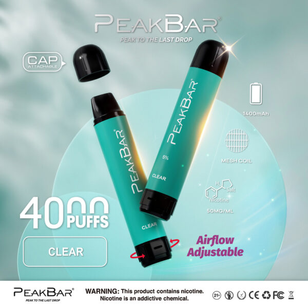 Peak Bar 4000 Puffs 10pk - Image 9