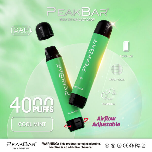Peak Bar 4000 Puffs 10pk - Image 10