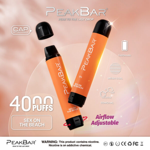 Peak Bar 4000 Puffs 10pk - Image 20