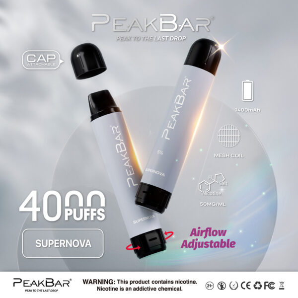Peak Bar 4000 Puffs 10pk - Image 26
