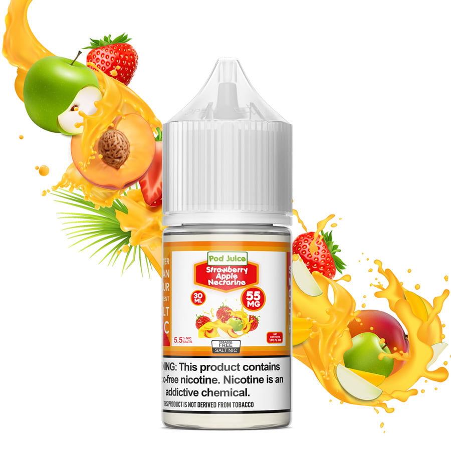 Strawberry Apple Nectarine By Pod Juice 55