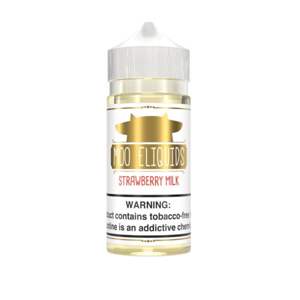 Strawberry Milk By Moo E-Liquids 100ml