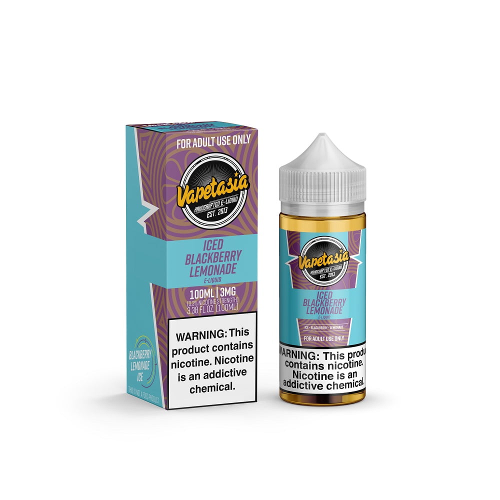 Iced Blackberry Lemonade By Vapetasia