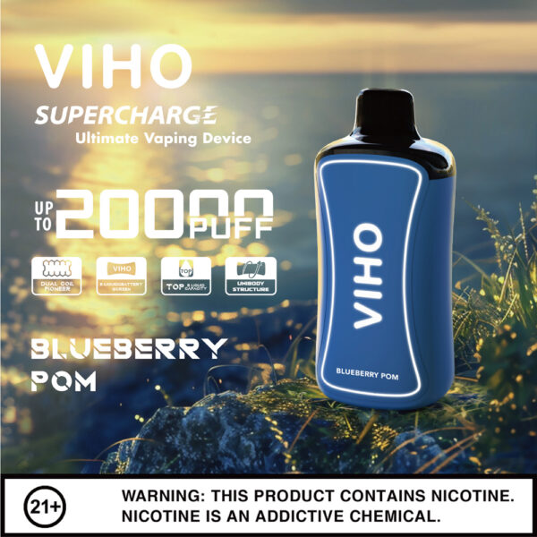 VIHO Supercharge 20,000 Puffs 5pk - Image 13