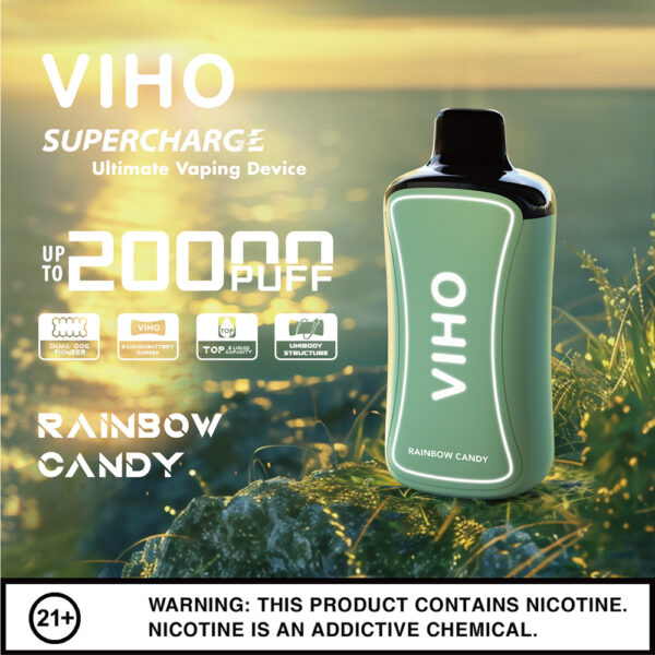 VIHO Supercharge 20,000 Puffs 5pk - Image 21