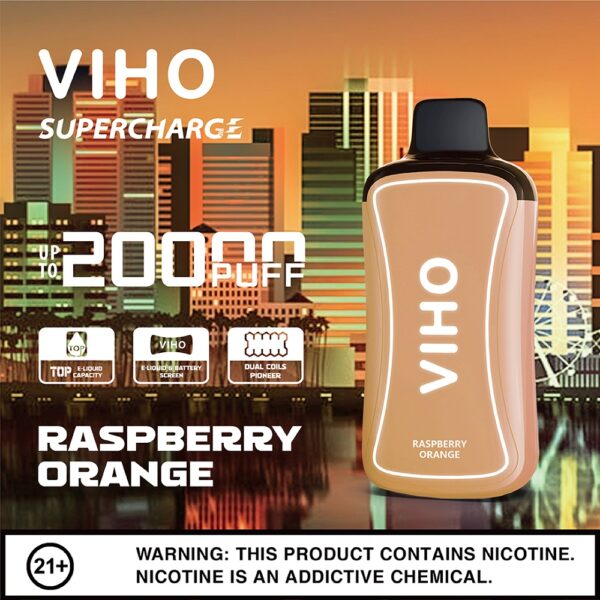 VIHO Supercharge 20,000 Puffs 5pk - Image 6