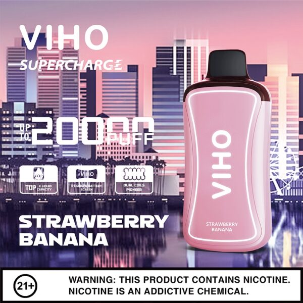 VIHO Supercharge 20,000 Puffs 5pk - Image 8