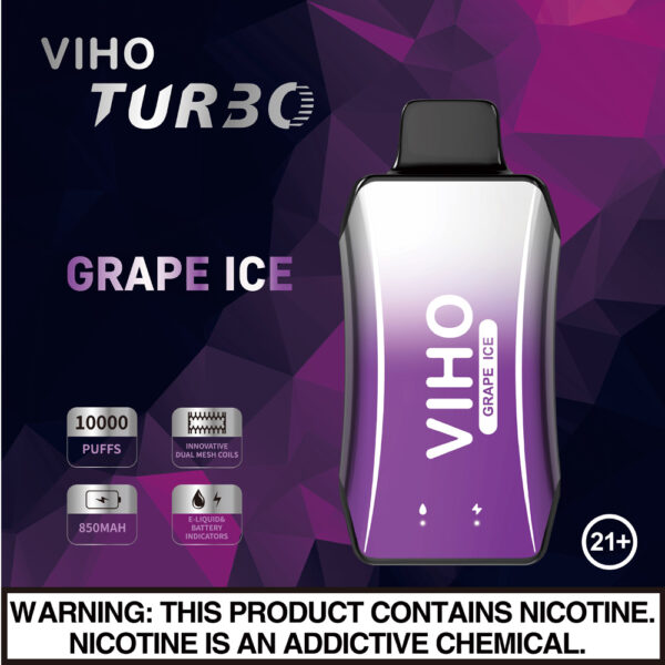 VIHO Turbo 10000 Puff 5pk - Image 9