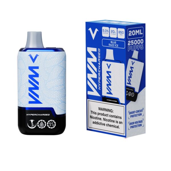 VNM Hypercharged 25000 Puffs 5pk - Image 2