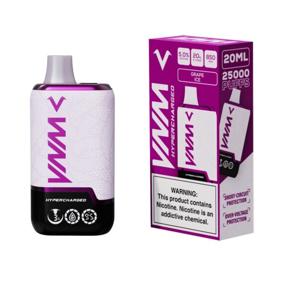 VNM Hypercharged 25000 Puffs 5pk - Image 5