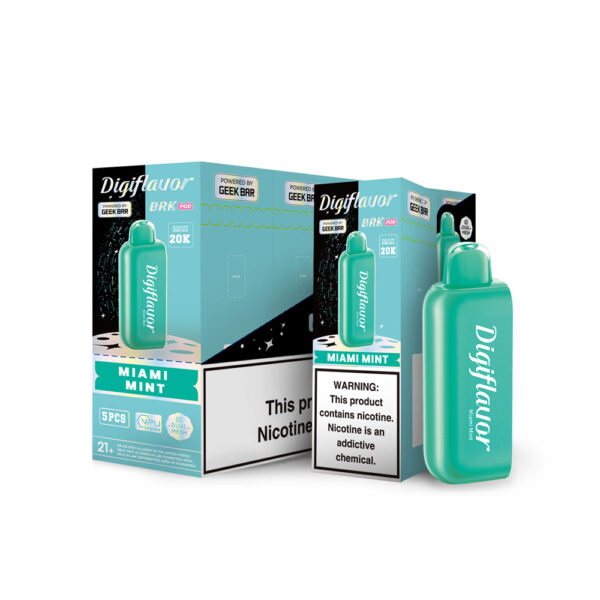 Digi Flavor BRK Pod 20,000 Puffs 5pk - Image 11