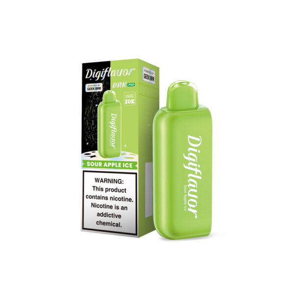 Digi Flavor BRK Pod 20,000 Puffs 5pk - Image 12