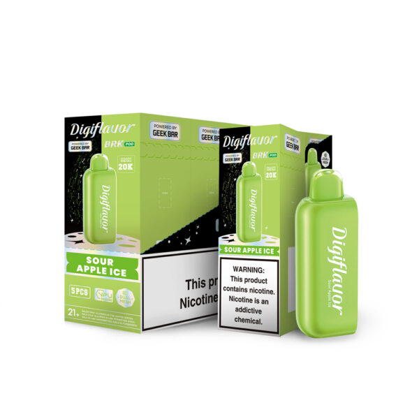 Digi Flavor BRK Pod 20,000 Puffs 5pk - Image 13