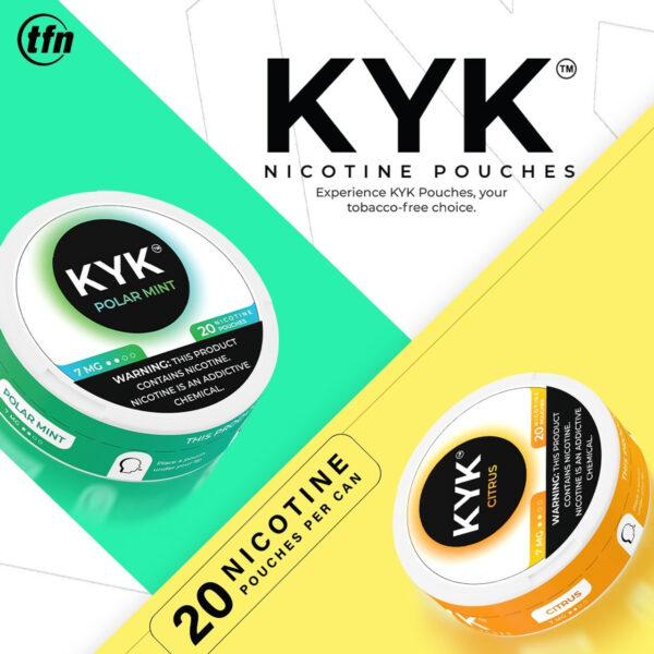 KYK Nicotine Pouches 5pk