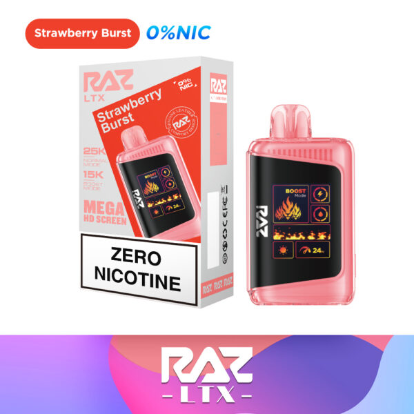 RAZ LTX 25000 0% Nicotine 5pk - Image 5