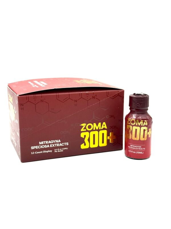 Zoma 300+ Mitragyna Speciosa Extracts Shots 12ct