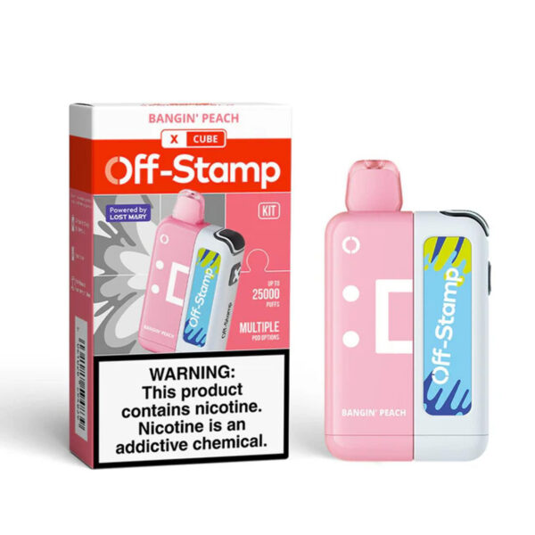 Off-Stamp X-Cube Kit 25000 Puff 5pk - Image 5