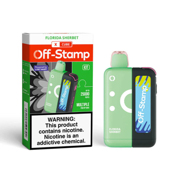 Off-Stamp X-Cube Kit 25000 Puff 5pk - Image 6