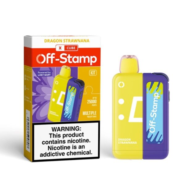 Off-Stamp X-Cube Kit 25000 Puff 5pk - Image 4