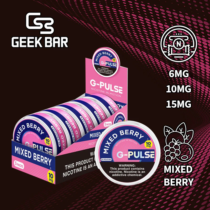G-Pulse Nicotine Pouches 5pk