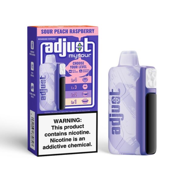 Adjust MySour 40000 Puffs 5pk - Image 4