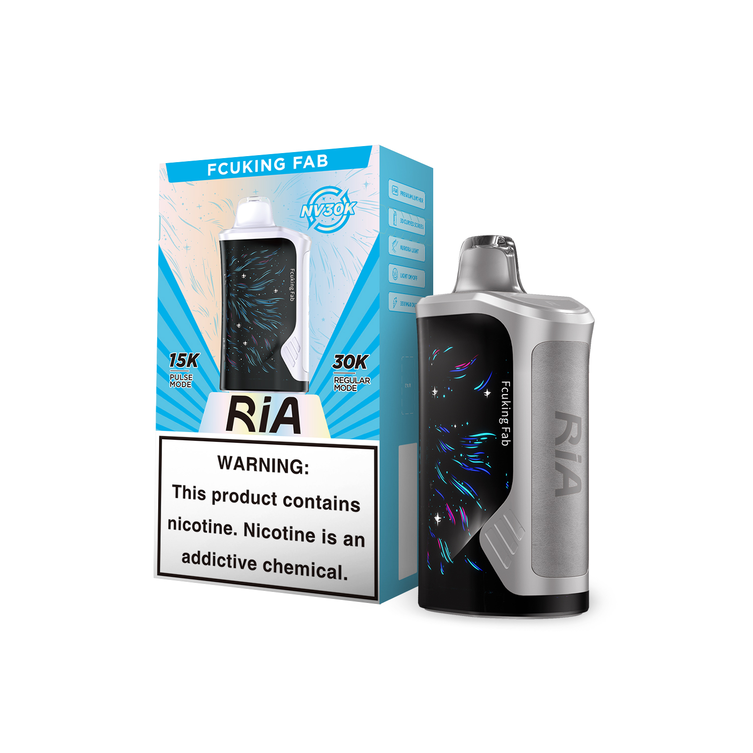 RIA NV 30000 Puffs 5pk - Image 3