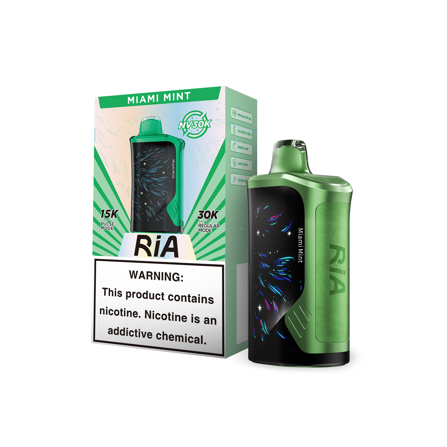 RIA NV 30000 Puffs 5pk - Image 2
