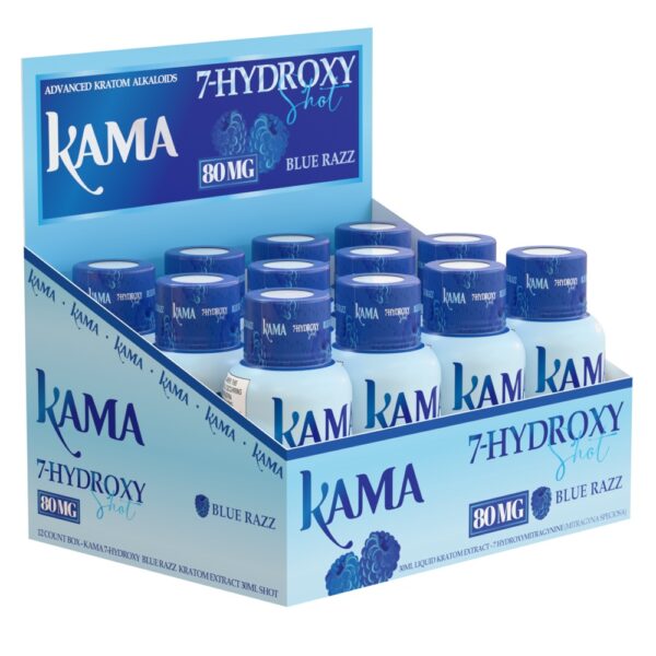 KAMA 7 Hydroxymitragynine Shots 12ct - Image 3