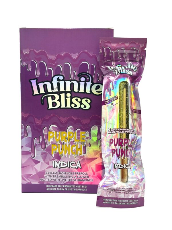 Infinite Bliss THCA Hash Hole Diamond Pre-Rolls 2G 10pk - Image 2